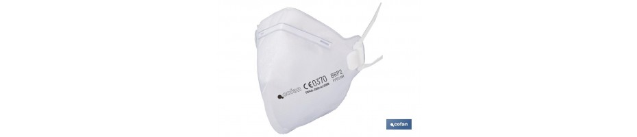 Mascarilla FFP2 NR con ajuste en cabeza