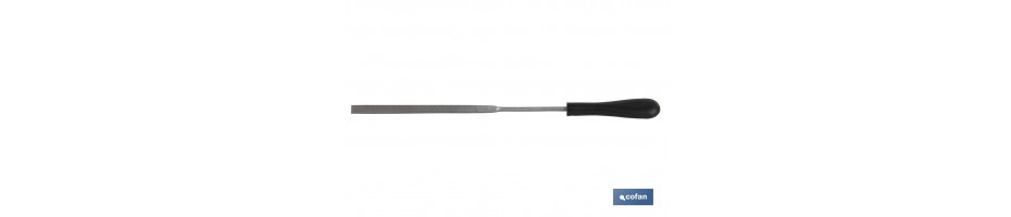 Lima de aguja plana paralela