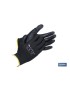 Guantes Soporte de Nylon Impregnados Negro (100% Nylon)