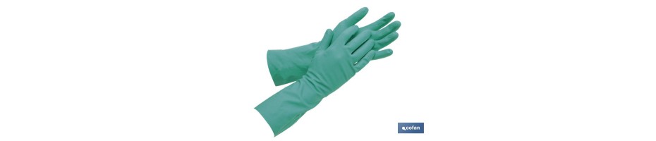 Guantes de Nitrilo Verde