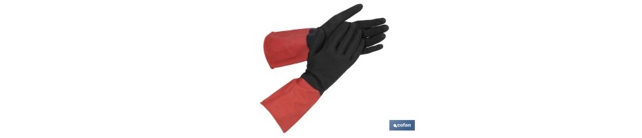 Guantes de Látex, Bi-color