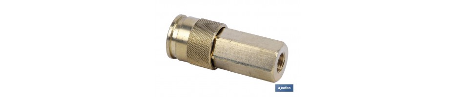 Enchufe rápido G. Caudal R. Hembra