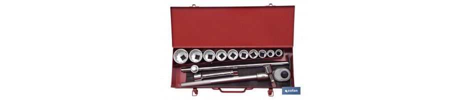 Juego Carraca 3/4 14 pcs.