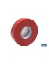 Cinta Aislante Roja de PVC 20m x 19mm