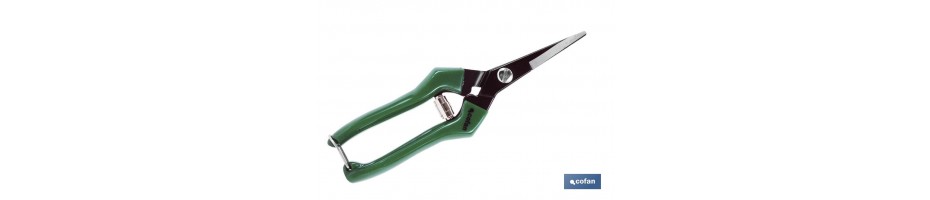 Tijeras de recolección punta recta 205 mm (8)