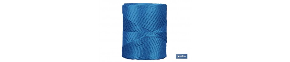 Hilo de Rafia Sintética Azul