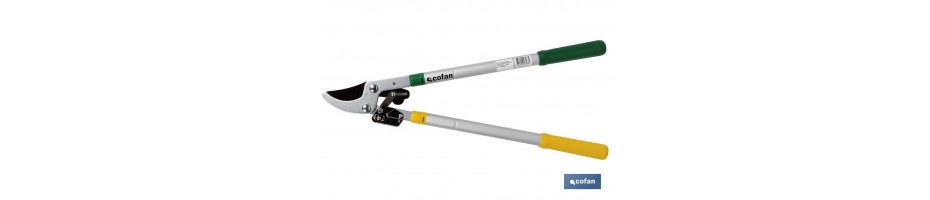 Tijeras de poda telescópica 64 cm - 98 cm (25 - 38)