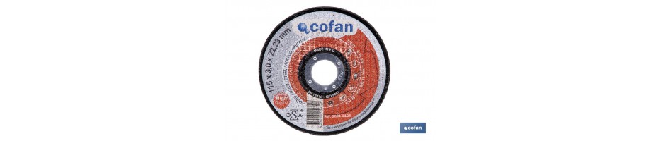 Gama profesional discos de corte