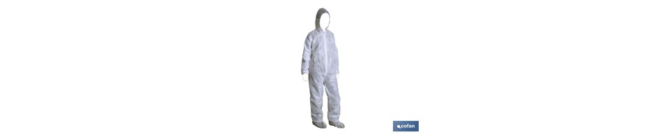 Buzo Blanco Polipropileno 45 g/m