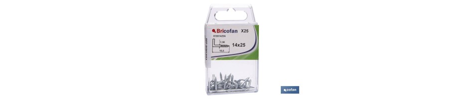 Alcayata Rosca Blíster Estándar