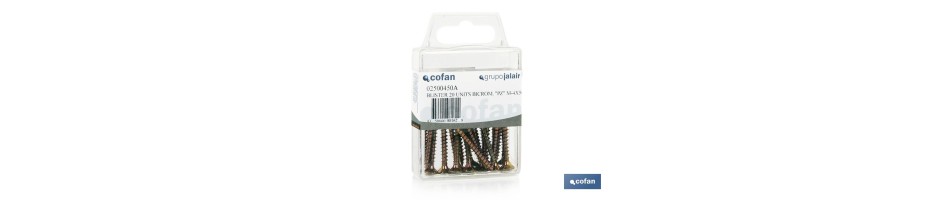 Tornillos Aglomerado DIN 7505A