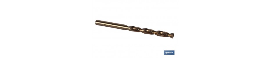 Brocas cobalto HSS-CO DIN- 338 N