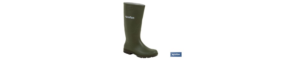 Bota de Agua Alta PVC (Verde)