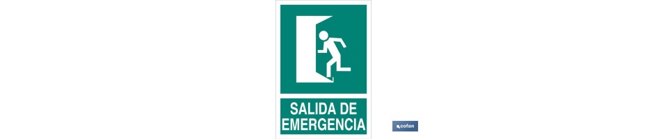 Salida de Emergencia Texto