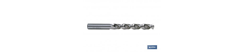 Brocas especiales HSS-CO para acero inoxidable