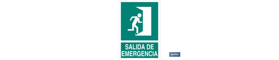 Salida de Emergencia Texto