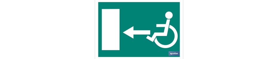 Salida Minusválidos Izquierda