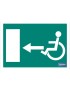 Salida Minusválidos Izquierda