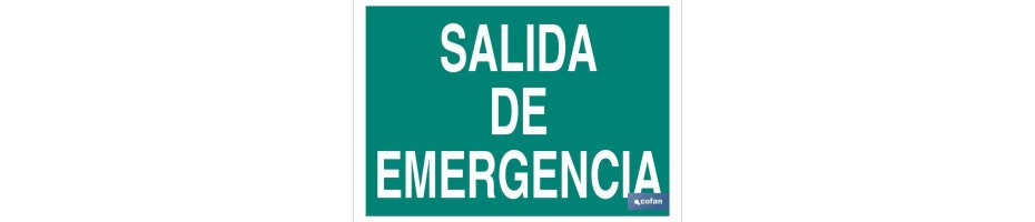 Salida de Emergencia Texto