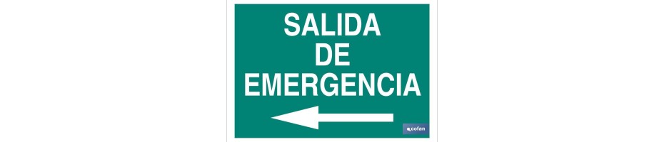 Salida de Emergencia Texto