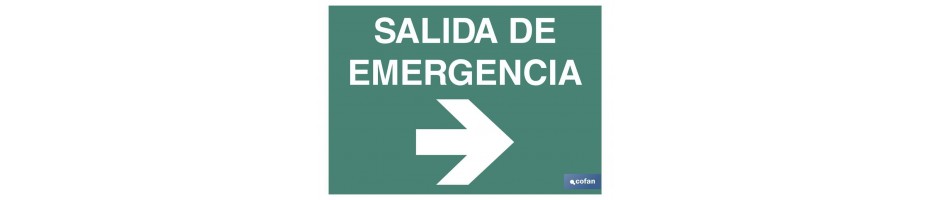 Salida de Emergencia Texto