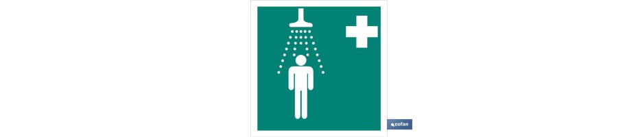 Ducha Emergencia imagen Luminiscente