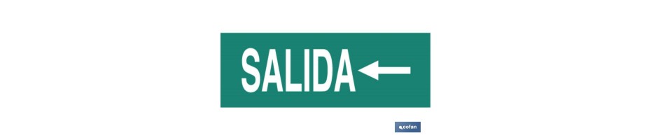 Señal Salida izquierda