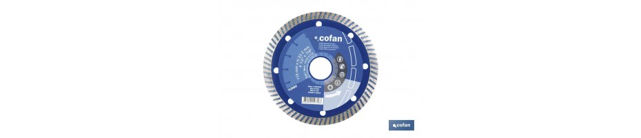 Discos de diamante General de obra turbo base