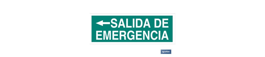 Salida de Emergencia Texto