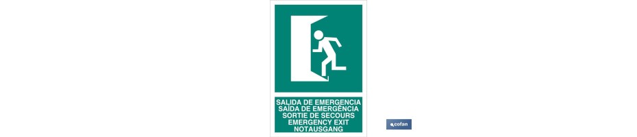 Salida de Emergencia Texto