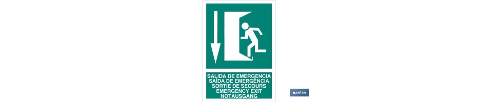 Salida de Emergencia Texto
