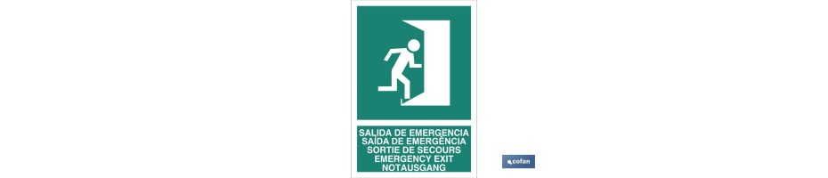 Salida de Emergencia Texto