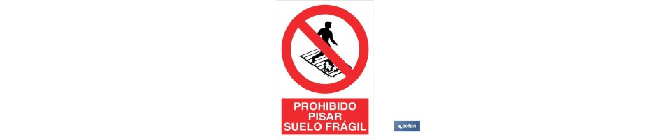 Prohibido pisar suelo frágil