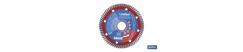 Discos de Diamante General de Obra Universal