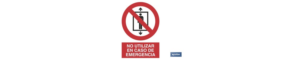 No utilizar en caso de emergencia
