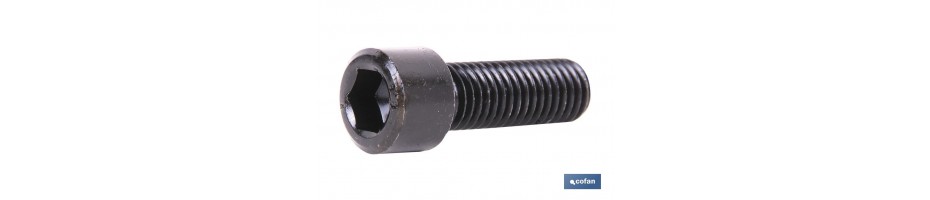 T. DIN 912 8.8 Negro