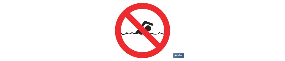 Prohibido bañarse