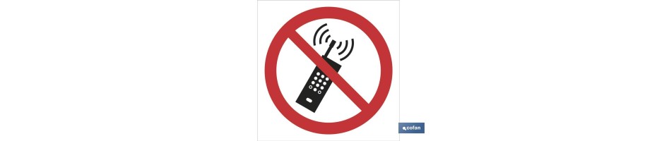 Prohibido teléfonos