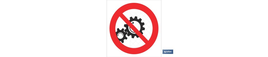 Prohibido tocar engranajes