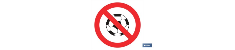 Prohibido jugar Balón