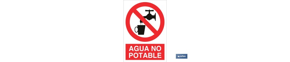 Agua no potable