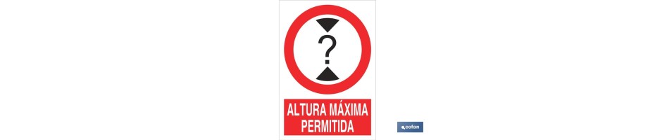 Altura máxima permitida
