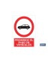 Prohibido el paso de vehículos