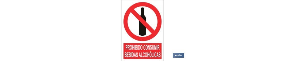Prohibido consumir bebidas alcohólicas