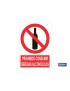 Prohibido consumir bebidas alcohólicas