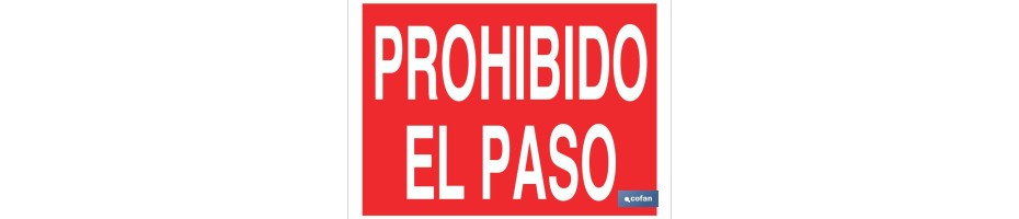 Prohibido el Paso